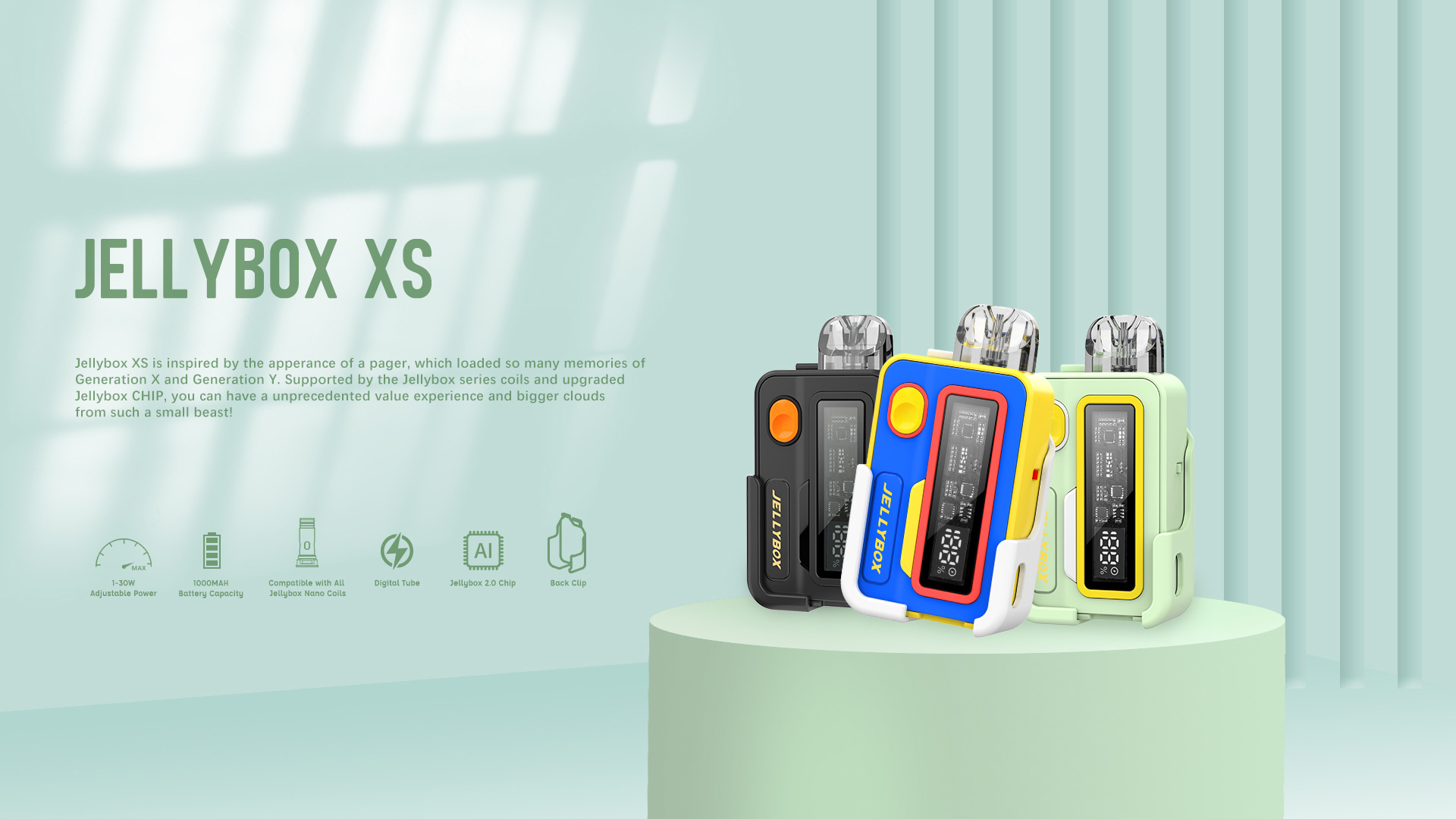 JellyBox XS 30w - Shop Vape Man Cần Thơ